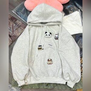 Trendy Hoodie with Unique Prints